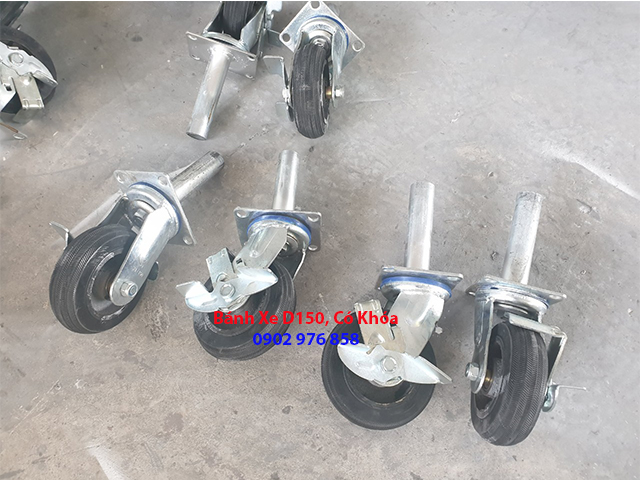 bánh xe cao su đặc D150