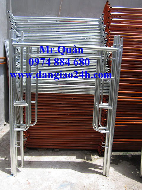 giáo khung mạ kẽm